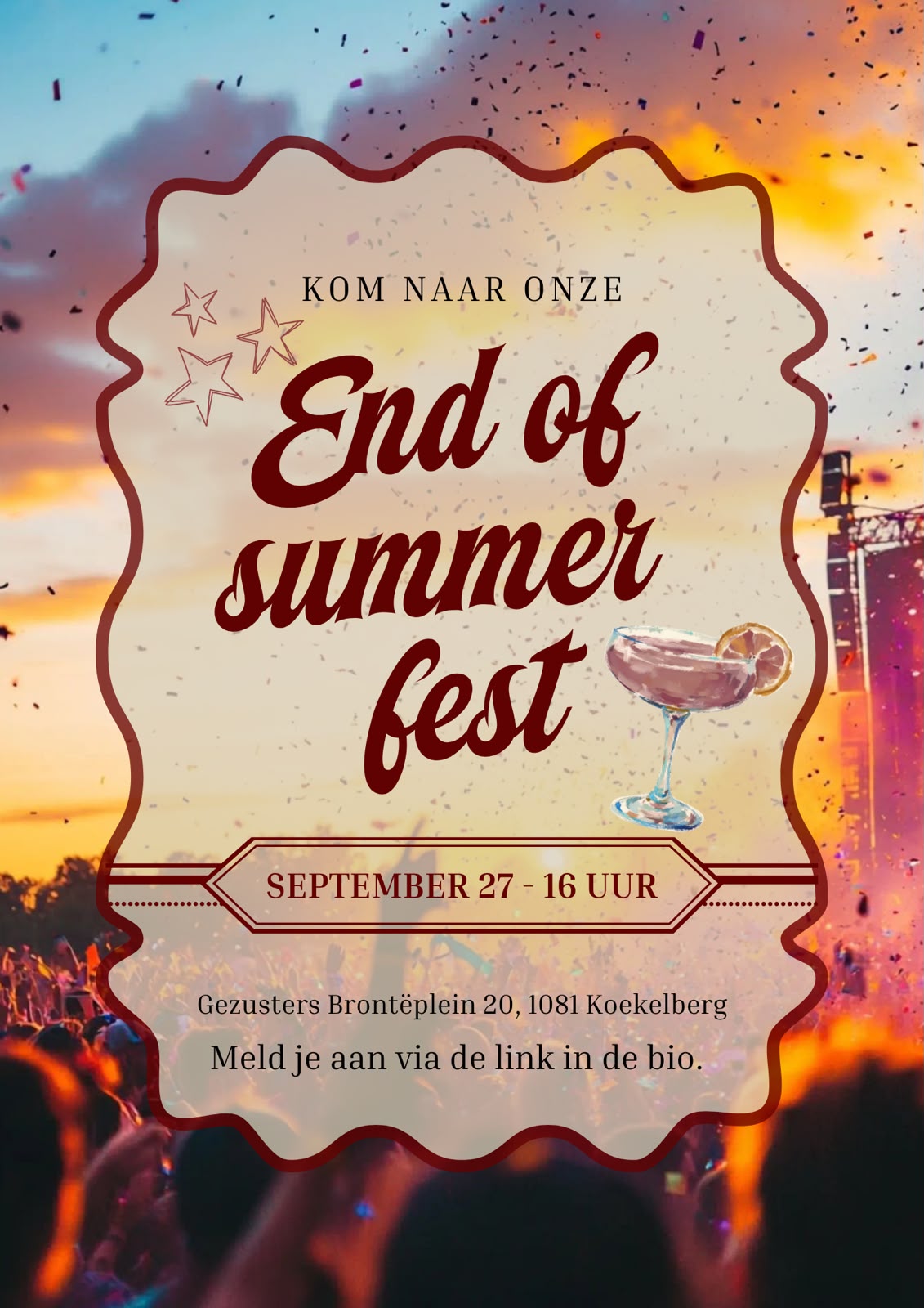 Affiche End of Summer Fest